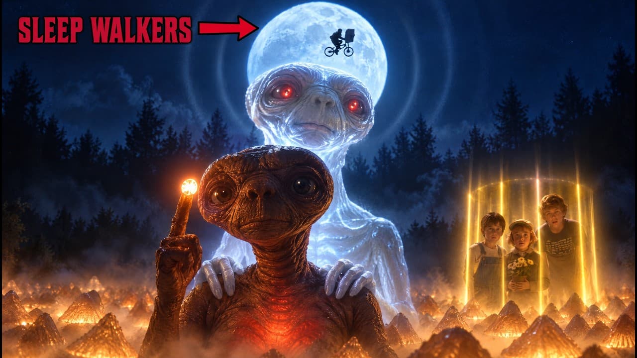 The E.T. sequel they BURIED!... Amblin = Somnambulism 💭😴👽