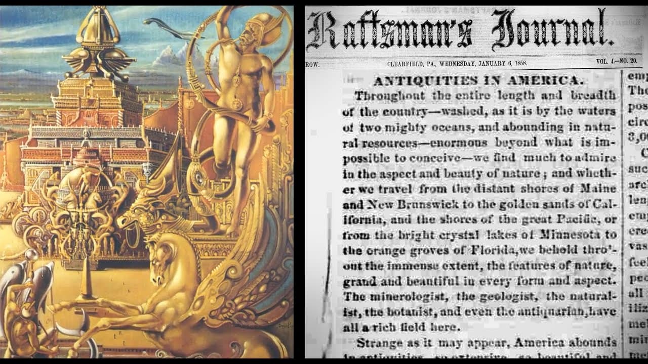 Tartaria REVEALED in 1858 Newspaper Article - Ruins of Atlantis?!