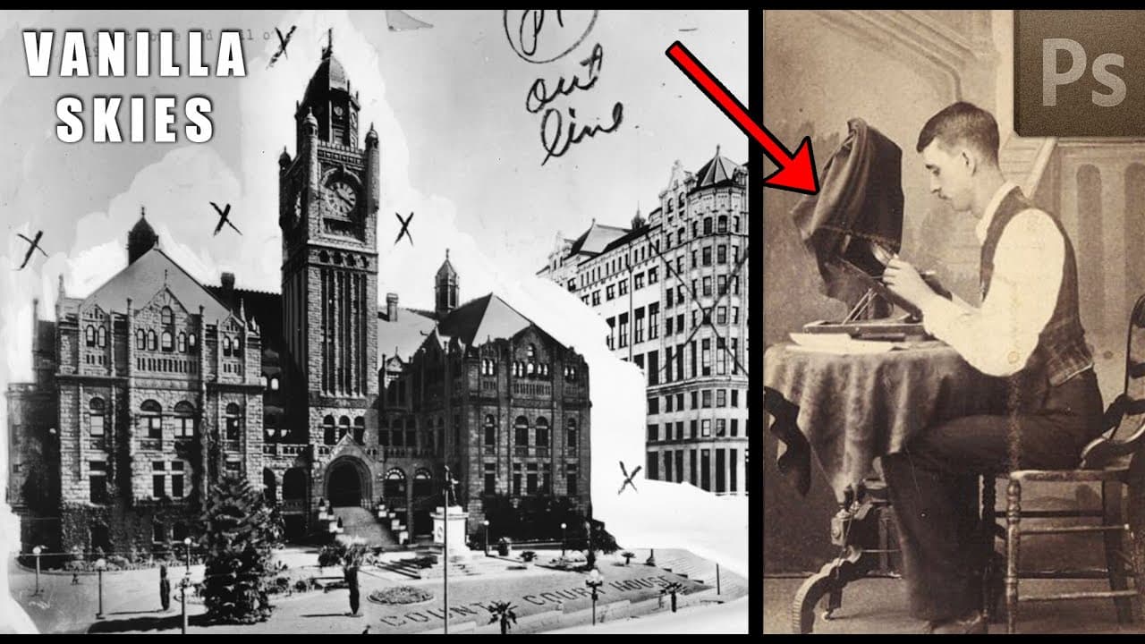 Old World Photoshop: VANILLA SKIES, Early Photo Manipulation and Compositing Unveiled