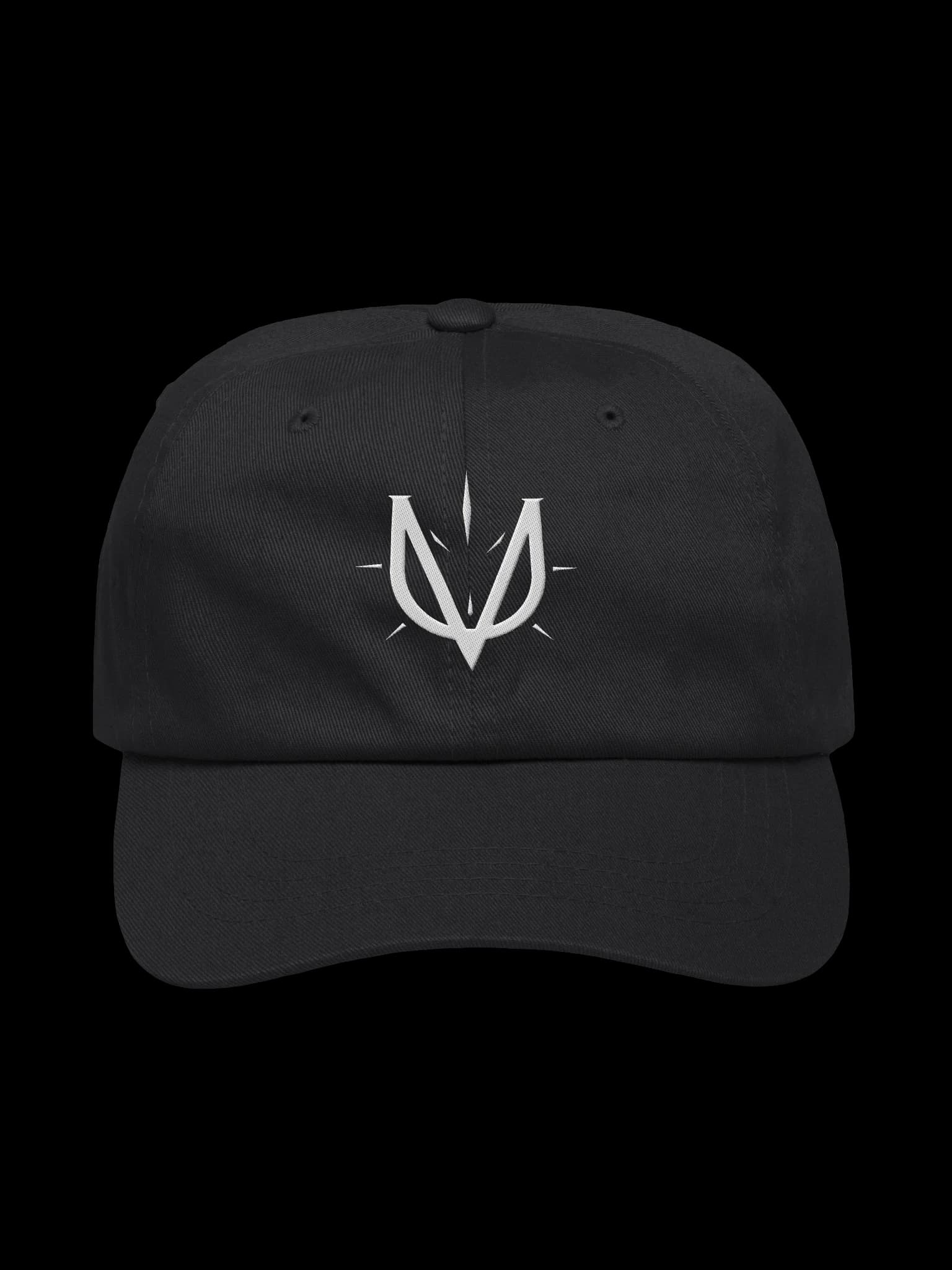 MU Logo White · Embroidered Hat Black