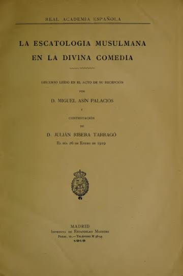 La Escatología Musulmana en la Divina Comedia