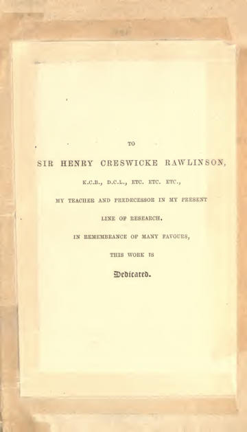 The Chaldean Account of Genesis