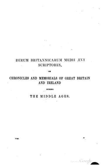 Leechdoms, Wortcunning and Starcraft of Early England, Vol. III