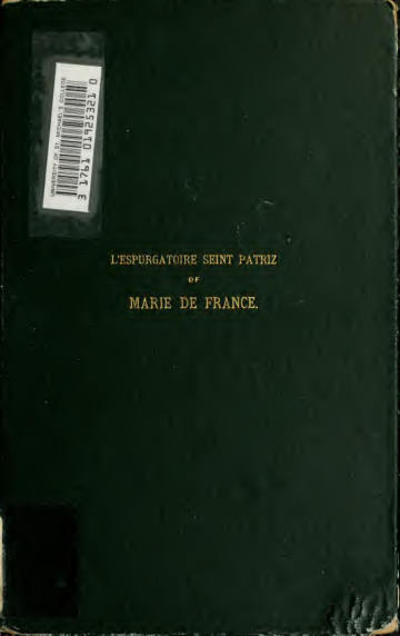 L'Espurgatoire Seint Patriz of Marie de France