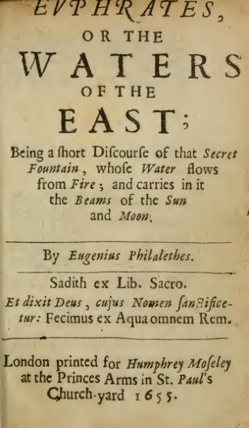 Euphrates, or The Waters of the East