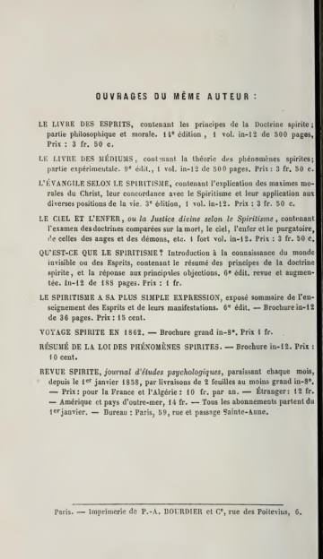 L'Évangile selon le Spiritisme