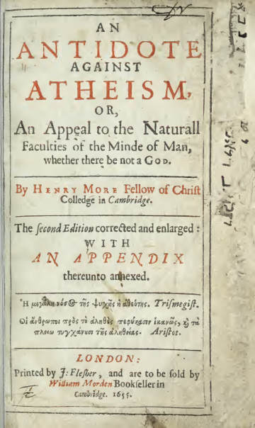 An Antidote against Atheism