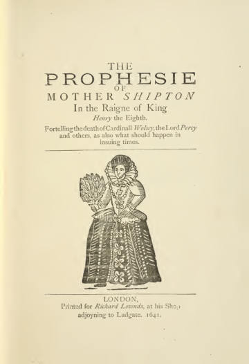 The Prophesie of Mother Shipton