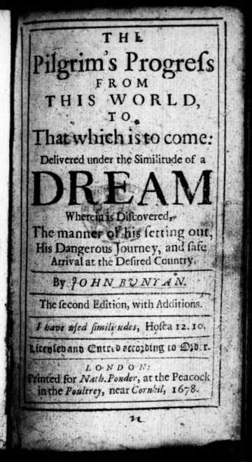 The Pilgrim's Progress from This World to That Which Is to Come