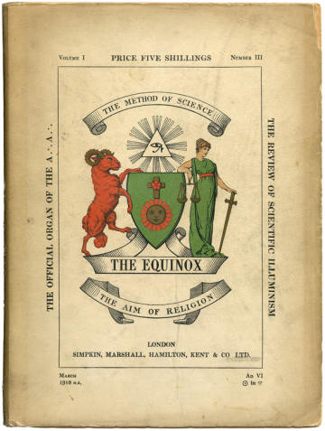 The Equinox, Vol. I, No. 3