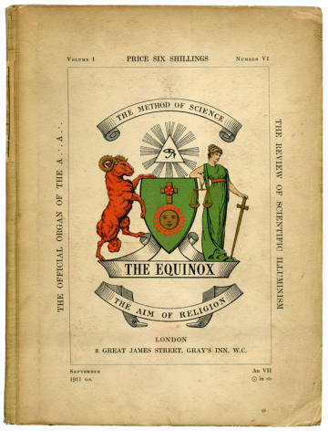 The Equinox, Vol. I, No. 6