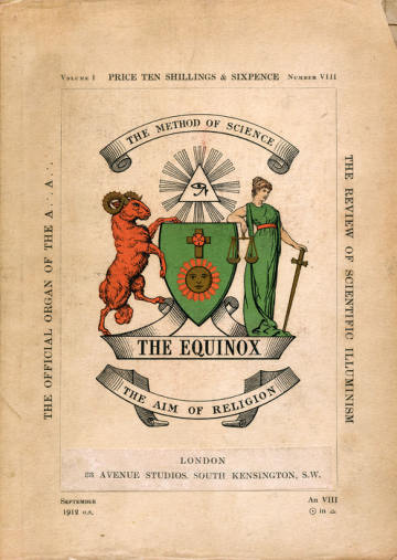 The Equinox, Vol. I, No. 8