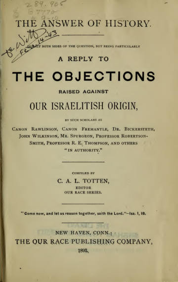 Our Race: Its Origin and Its Destiny