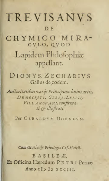 De Chymico Miraculo
