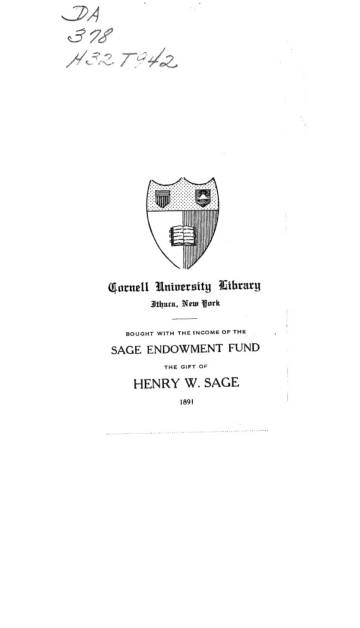 Samuel Hartlib: A Sketch of His Life and His Relations to J. A. Comenius