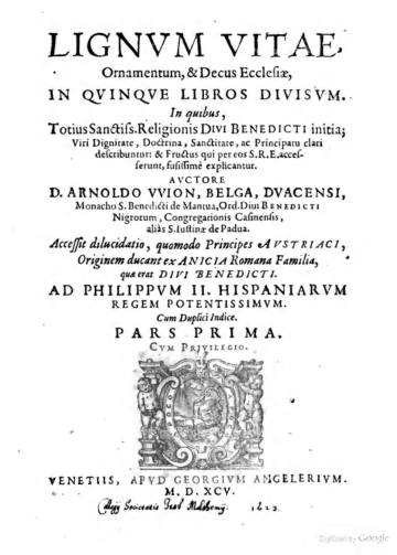 Lignum Vitae (the Prophecy of the Popes)
